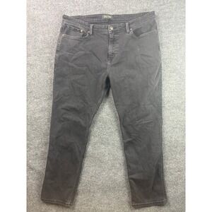 DU/ER Performance Denim Jeans Mens 40x31 Black L2X Athletic Straight Leg Pants